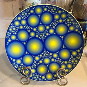 Limited Edition Apollonian-ish Dish by Tauba Auerbach for SF MOMA